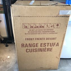 GE Gas Range Stove New in Box