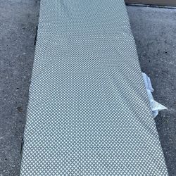 Coleman ComfortSmart Big & Tall Cot with Mattress Pad Folding Steel Camp Bed with Plush Pad for Comfort Camping Lounging Elevated Sleeping Guests