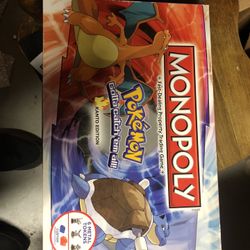 Pokémon Monopoly Kanto edition. Complete