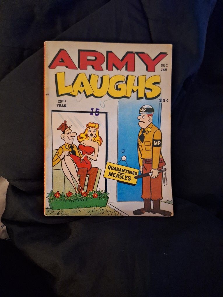 Army Laugh Comic Book Vol 4 No.10