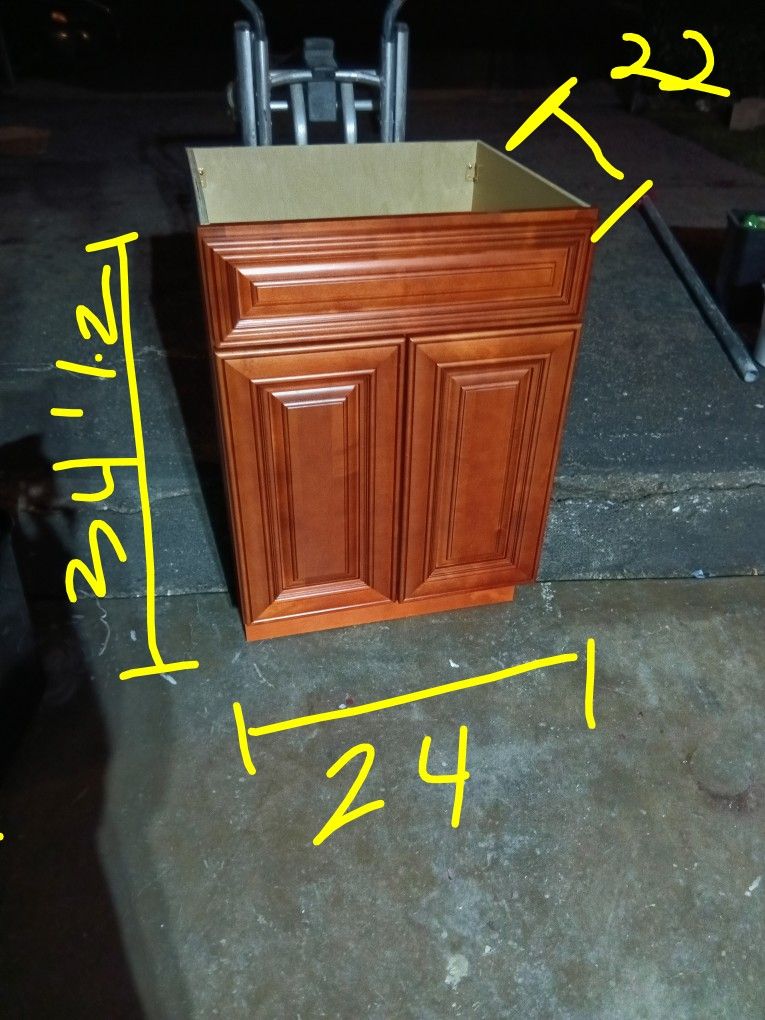 Solid Wood Cabinet 2 Door