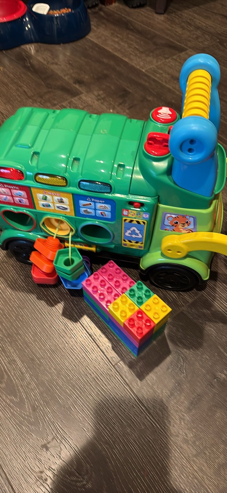 Kids Ride On Recycle Truck Battery Operated