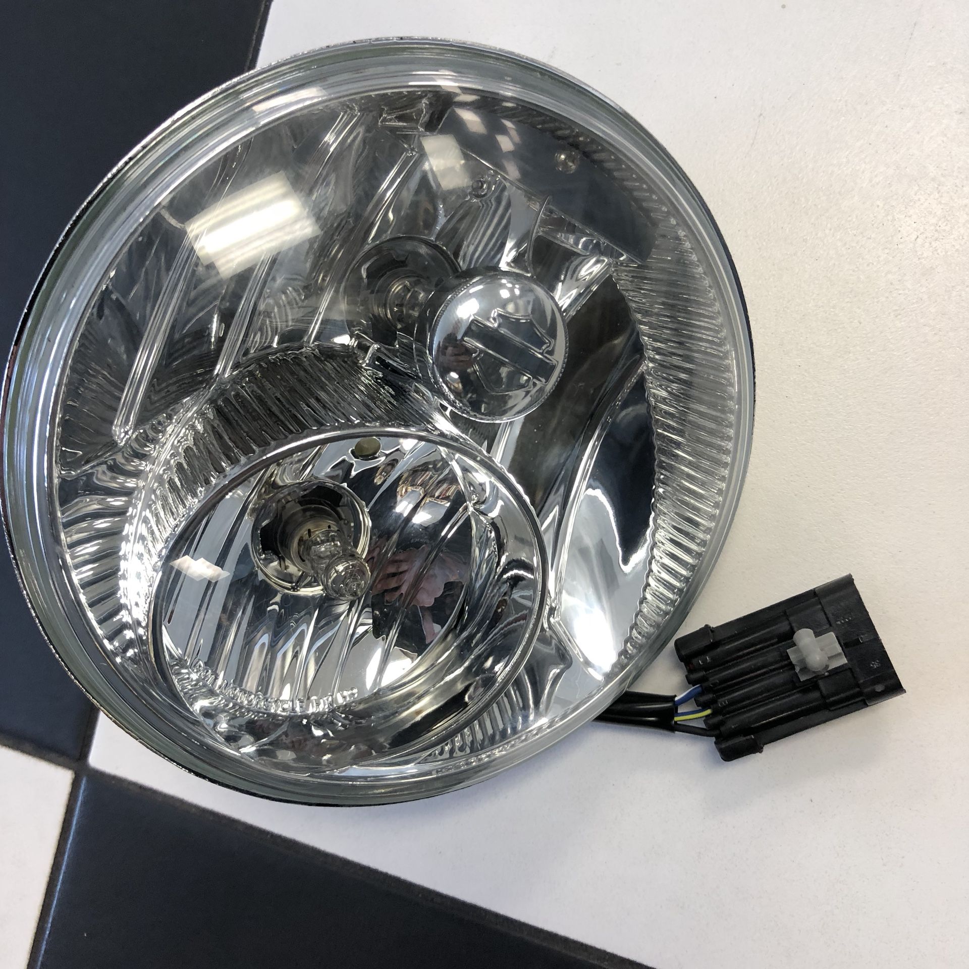2018 street glide special headlamp high low beam includes wiring harness