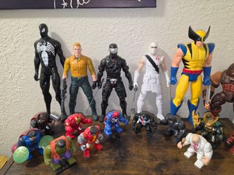 Gi Joe n Marvel figures