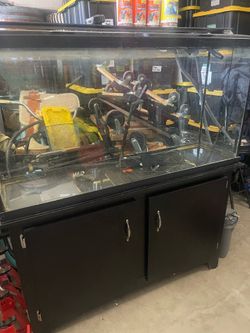60 gallons fish tank and stand