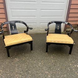 Century Furniture Chin Hua Collection Accent Arm Chair Set