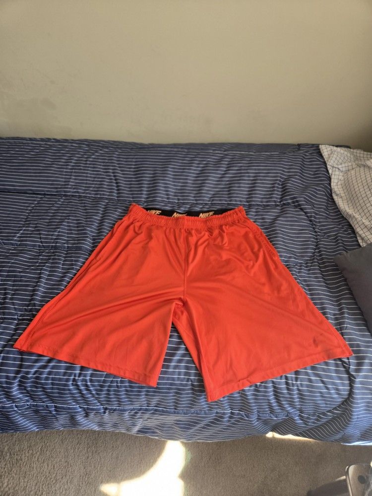 Nike Red Athletic Shorts, XXL. Great Condition
