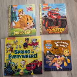 4 Nickelodeon Books 