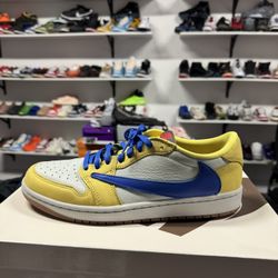 Jordan 1 Low Travis Canary 