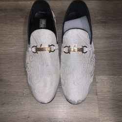 Men White Dress Shoes 