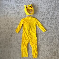 Pokemon Pikachu costume 3-4T