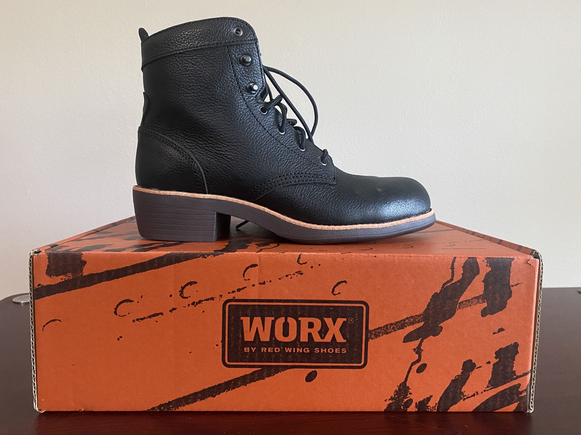 WORX ZINC WOMEN'S 6-INCH SAFETY TOE BOOT 9M