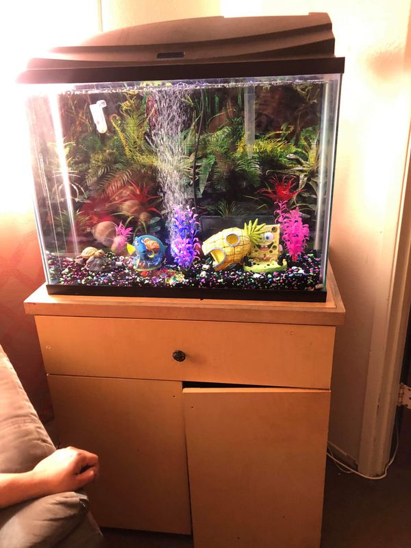 45 GALLON FISH TANK EVERYTHING INCLUDED for Sale in San