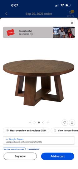 Better Homes & Garden coffee table