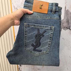 YSL Men’s Jeans 2025 New 