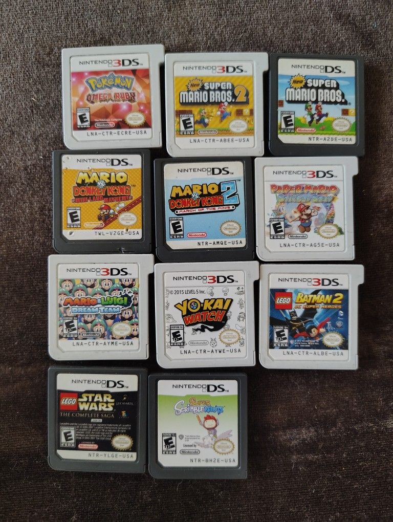 Nintendo DS/3ds Games