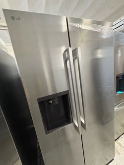 LG Stainless Steel Side-by-Side Refrigerator