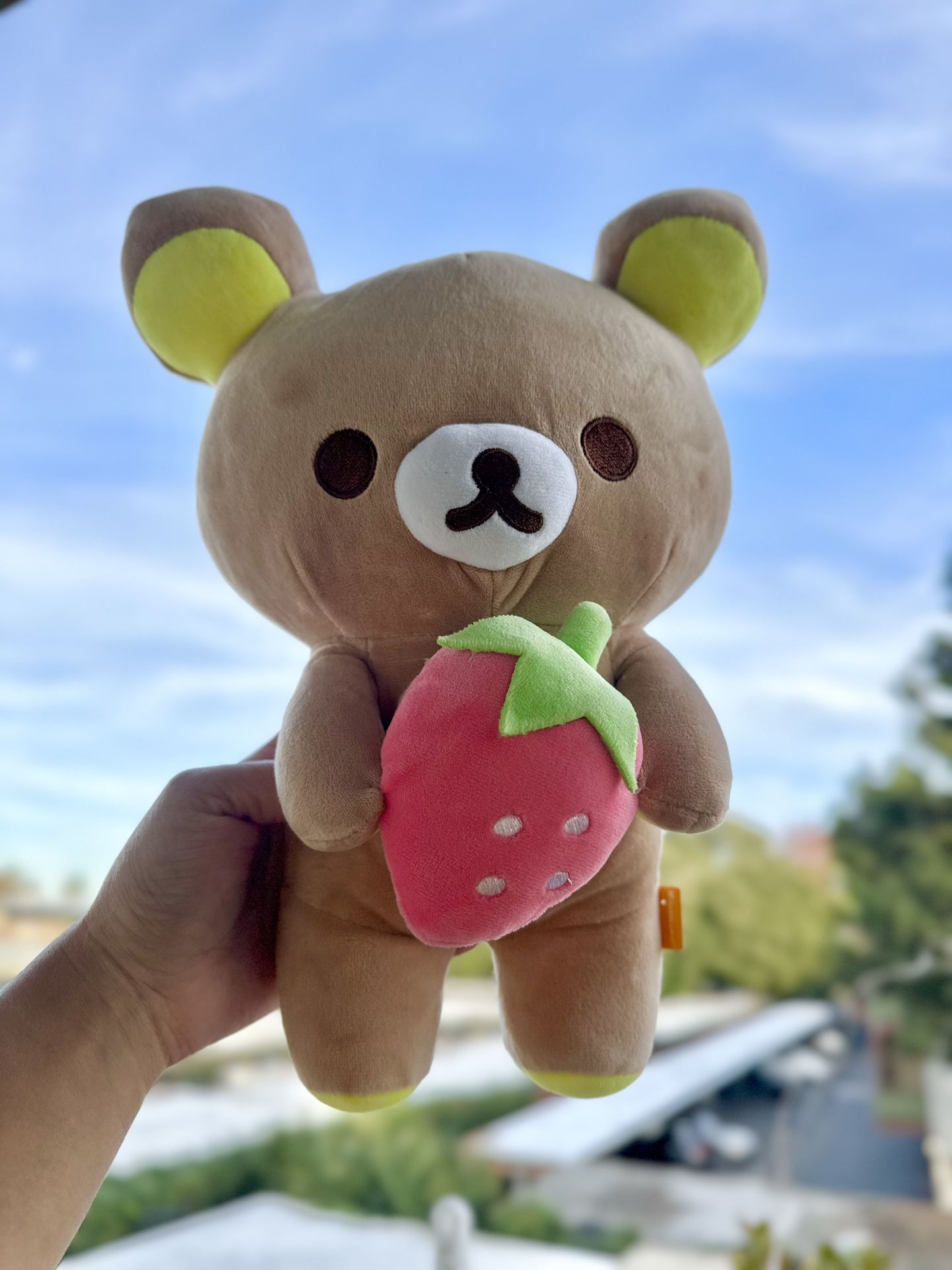 Rilakkuma Strawberry Plush