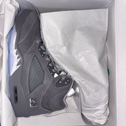 Jordan 5 “Wolf Grey” Size 9M