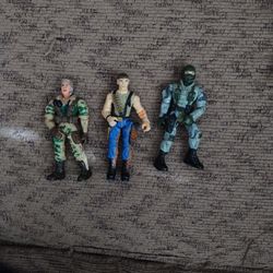 2003 - 2005 Lanard The Corps Military Action Figures 