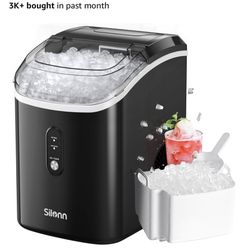 NUGGET -PORTABLE ICE MAKER BRAND NEW BLACK 
