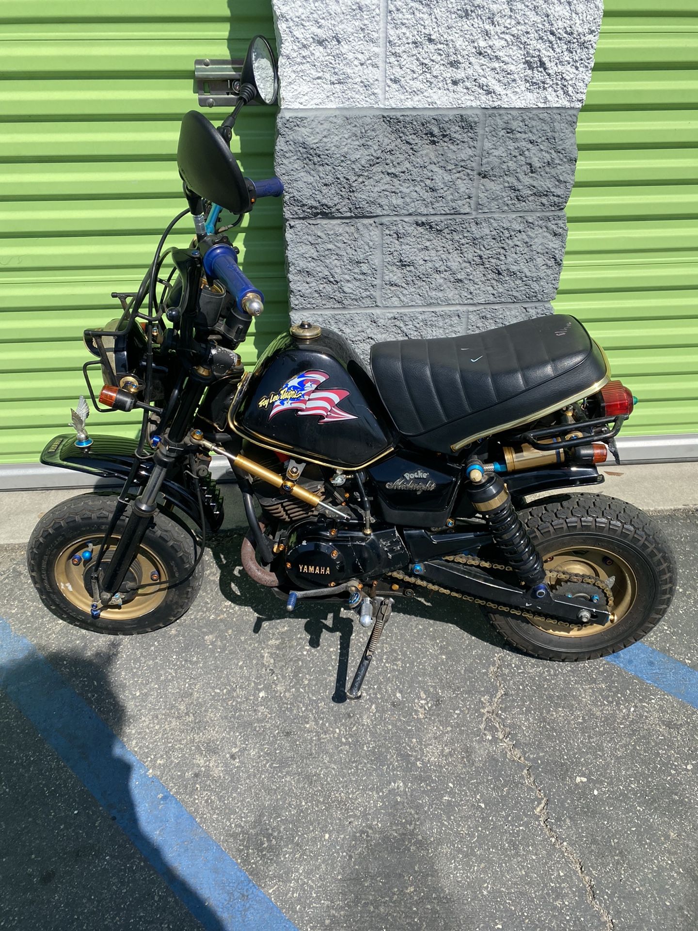 Imported 1981 Yamaha pocke midnight bike 50cc