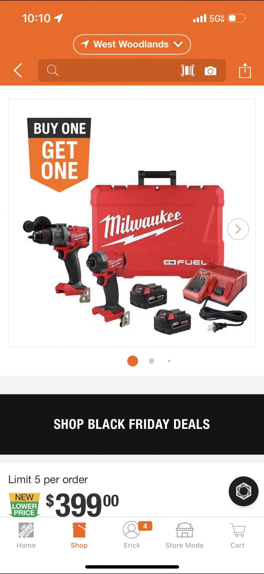 M18 FUEL 18V Lithium-Ion Brushless Cordless Hammer Drill and Impact Driver Combo Kit (2-Tool) with 2 Batteries