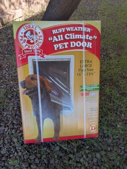 All climate pet / dog / cat door XL