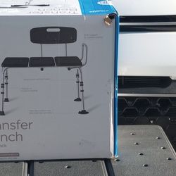 Brand New Transfer Bench / Shower Bench Neva Used