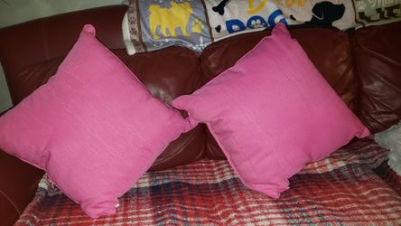 Pink Pillows..Martha Stewart