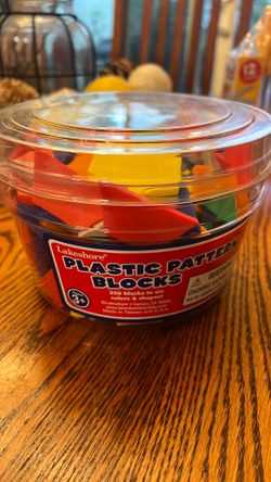 Pattern Blocks- Plastic