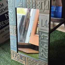 License Plate Mirror 31-1/2”