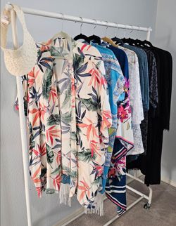 🌺🌴9 Kimono Cardigans & 1 Sun Visor🌴🌺