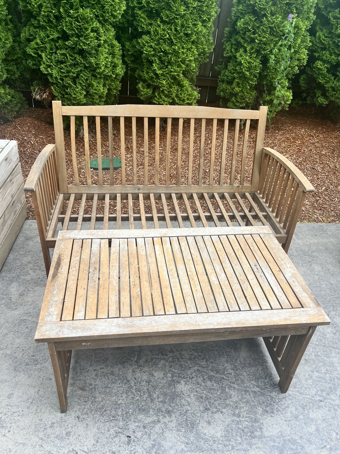 Teak Outdoor Patio Furniture, Must Go!!
