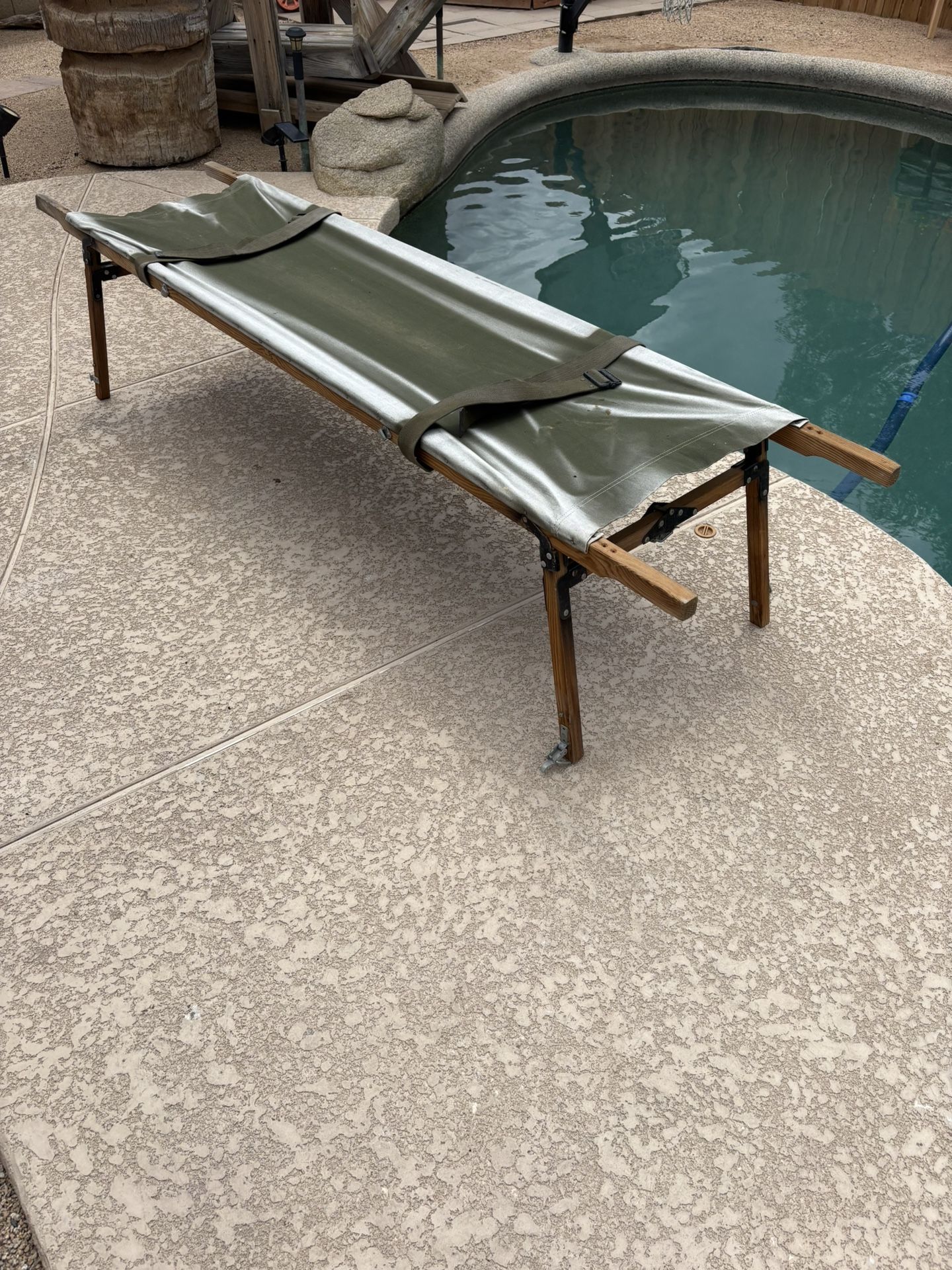 Vintage Military Stretcher