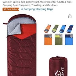 Kids Camping Sleeping Bag- Brand New