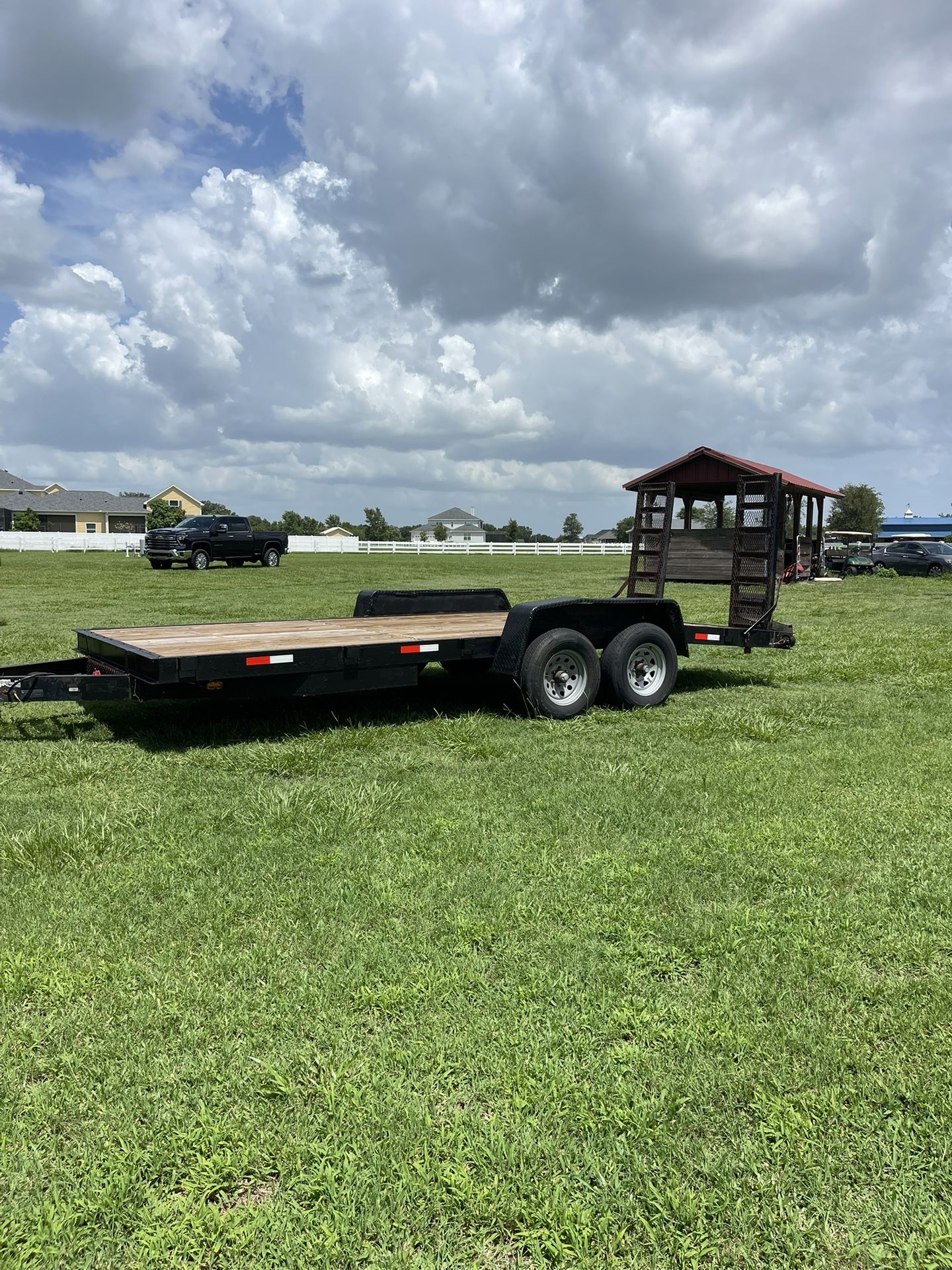 18FT 12k Equipment Trailer 