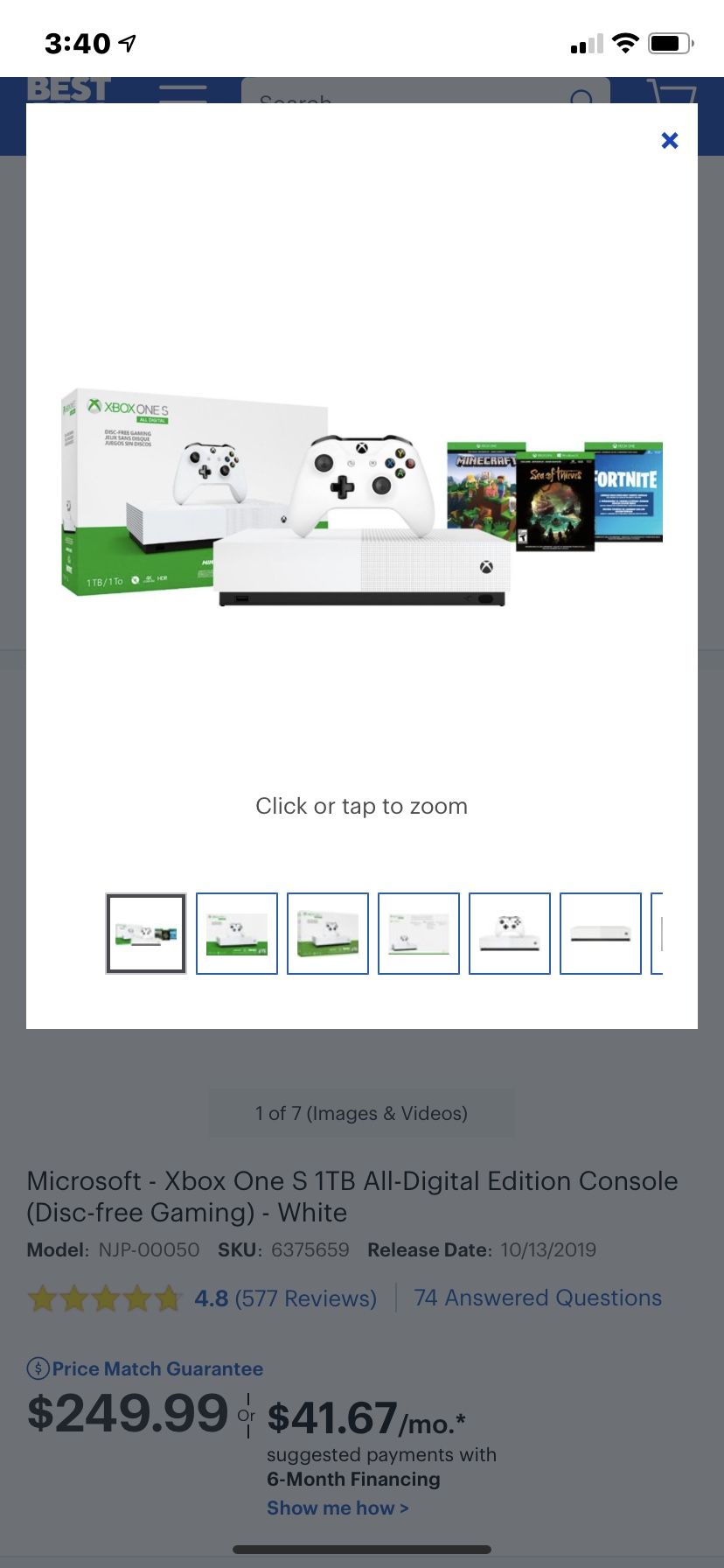 Xbox 1 digital 3 games