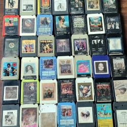 Music 8 Track Tapes Vintage Have No Way To Test