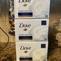Set of 12 dove beauty cream bar soap (3packs)•100g/bar•all for $10
