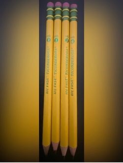 4 Yellow My First Pencil Set