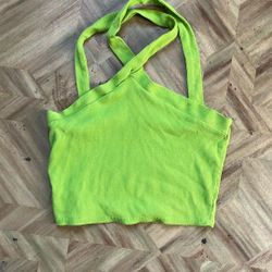 Cris Cross Halter Crop Top