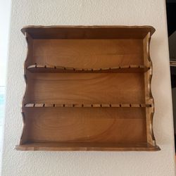 Wooden Trinket Shelf