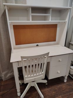 Pottery Barn Catalina Desk & Hutch