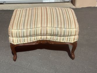French style upholstery Ottoman