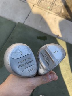 Cobra classic steel 3 and 5 wood