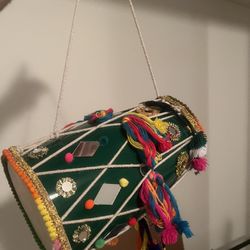 deocrated drum