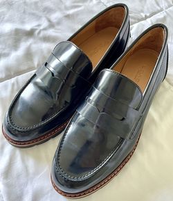 Womens Coach Leather Loafers