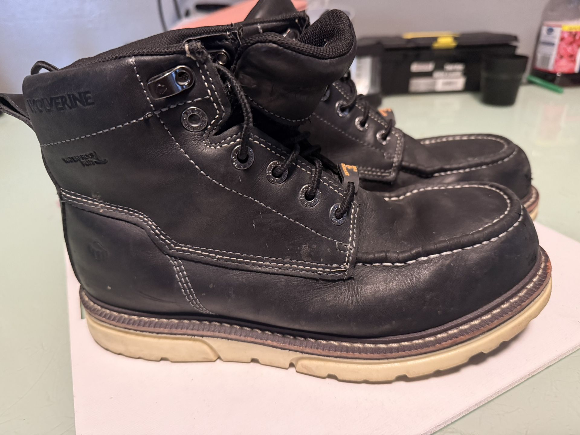 WOLVERINE MEN'S I-90 DURASHOCKS WORK BOOTS - COMPOSITE TOE