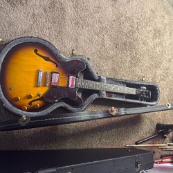 Epiphone Dot STUDIO with Hard Shell Case Great Condition